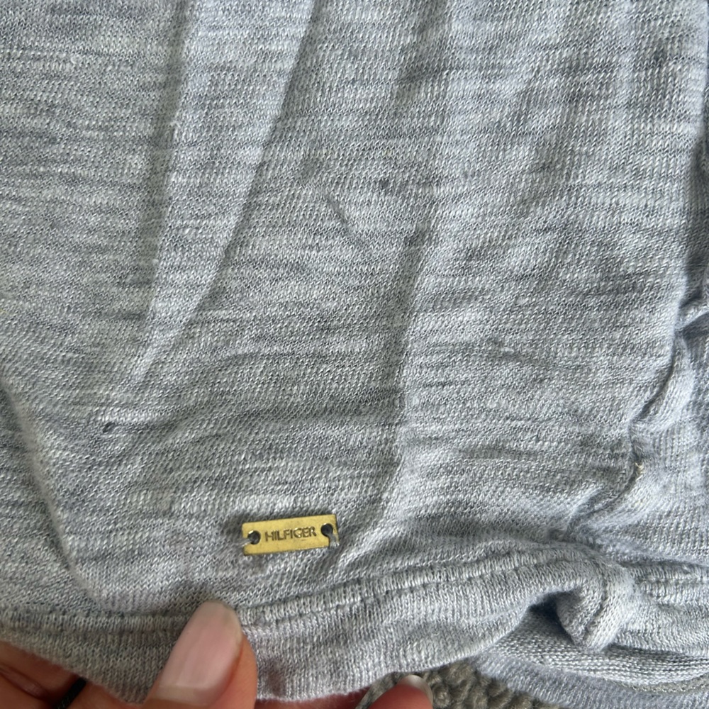 Rag & Bone and Tommy Hilfiger linen cotton blend short sleeve t-shirts - Picture 4 of 6